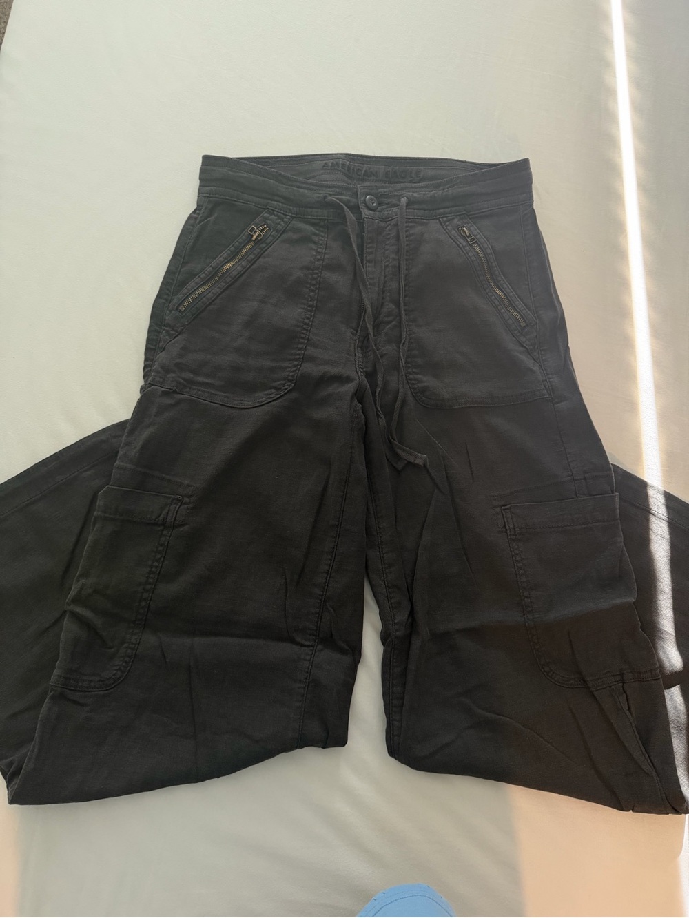 Women’s Black Cargo Pants - Casual Utility Style